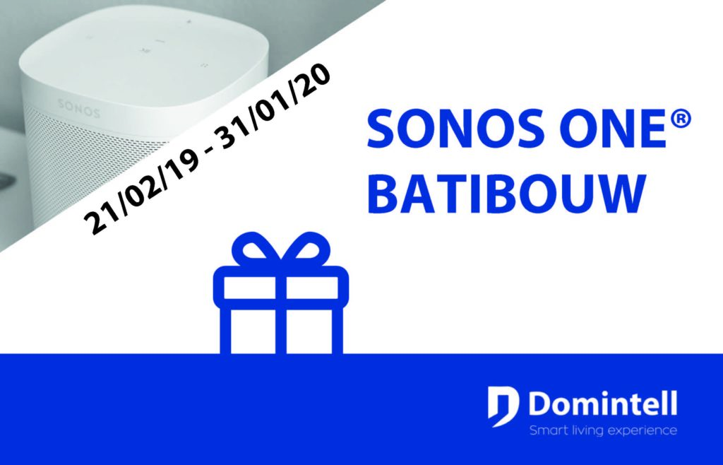 Sonos Batibouw 2019 promotionele aanbieding