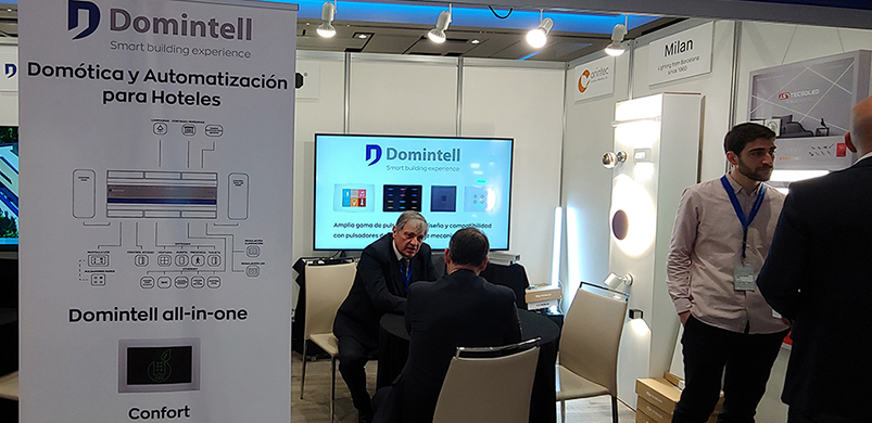 stand Domintell à l'Hosteltur 2019