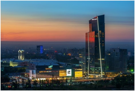 Tour Esentai – Almaty – Kazakhstan