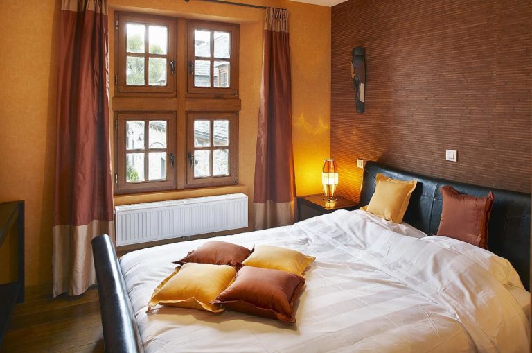 kamer van de gîte-château-boerderij Pondrôme de Beauraing