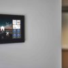 DTSC05 Rainbow 7" touchscreen mounted on a wall